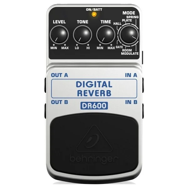 Behringer Dr600 Dijital Reverb Stompbox Pedal - Görsel 4