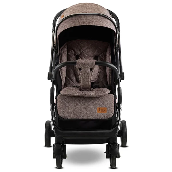 Babyhope BH-3180 Bella Çift Yönlü Kahverengi Kabin Bebek Arabası - Görsel 2