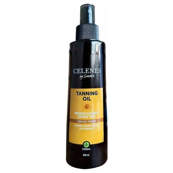 Celenes Herbal Bronzlaştırıcı Yağ 200 Ml - Görsel 7