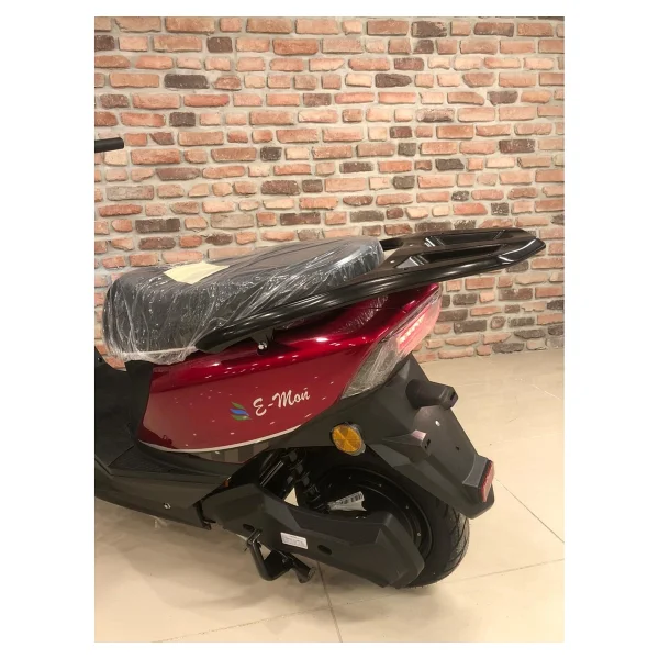 E-Mon Rigby 2000 W Elektrikli Motosiklet Kırmızı - Görsel 3
