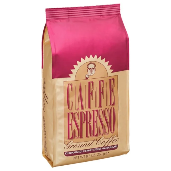 Kurukahveci Mehmet Efendi Espresso Kahve Öğütülmüş 250 Gr X 6 Adet - 1 Adet - Filtre Kahve - Görsel 2