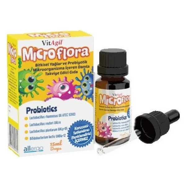 Vitagil Microflora 15 Ml Probiyotik Damla - Görsel 2