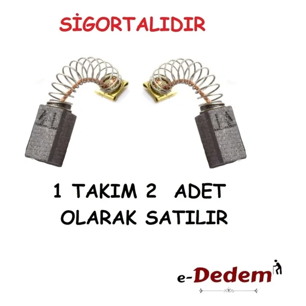 Hitachi D10VC2 9,5 x 7,5 x 13 Sigortalı Matkap Kömürü - Görsel 2