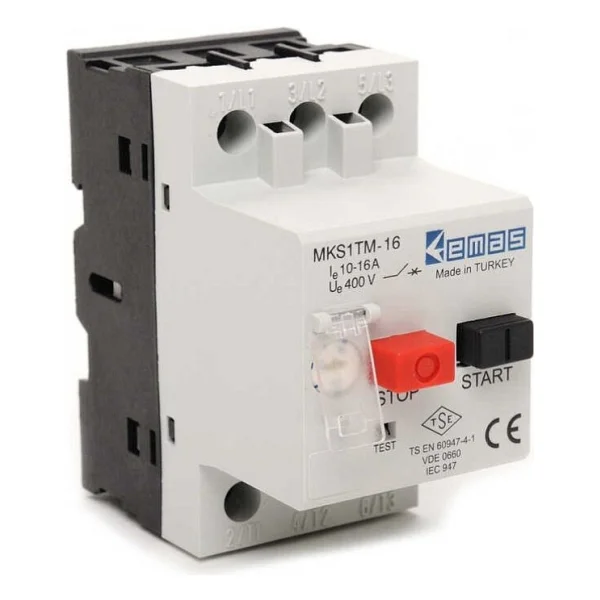 Emas Mks1tm-16 10,0-16,0a Mks Motor Koruma Şalteri - Görsel 2
