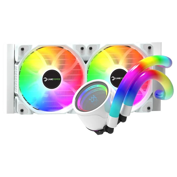 Gamepower Skadi Elite Lcd 240 Argb İşlemci Sıvı Soğutucu - Görsel 7