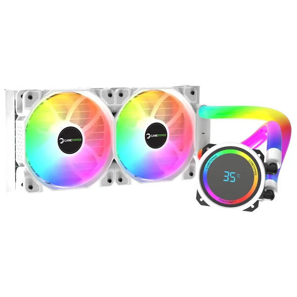 Gamepower Skadi Elite Lcd 240 Argb İşlemci Sıvı Soğutucu - Görsel 2