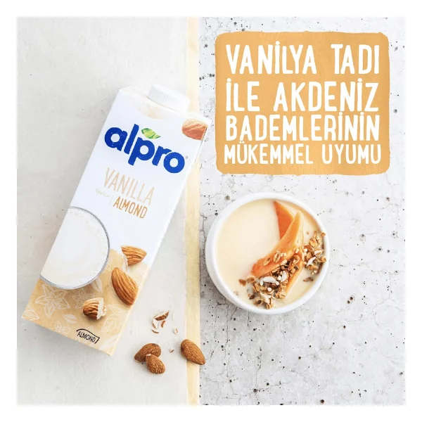 Alpro Vanilya Badem Içeceği 2x1 Lt - Görsel 3