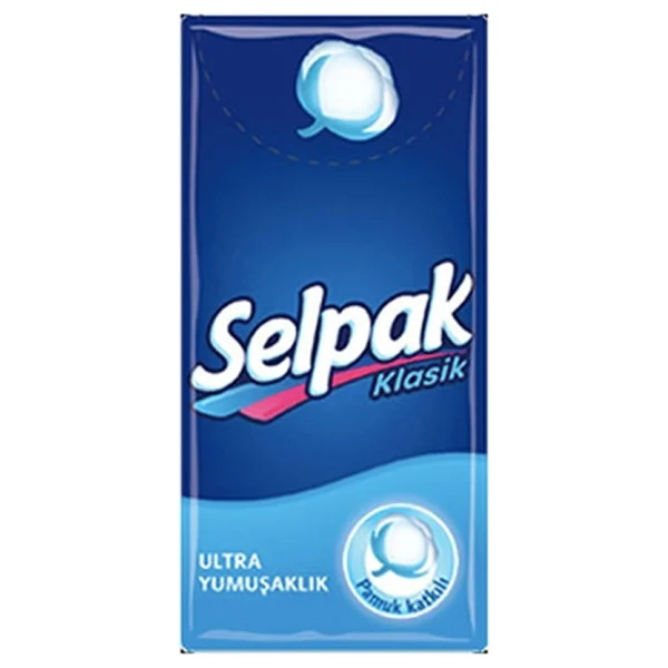 Selpak Mendil 3 'lü Set (Losyon-Klasik-Mentol)10x3 (30 Adet 10'lu Mendil) - Görsel 3