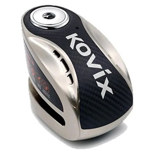 Kovix Knx6-Bm 6 Mm 120 Db Alarmlı Gri Disk Kilidi - Görsel 2