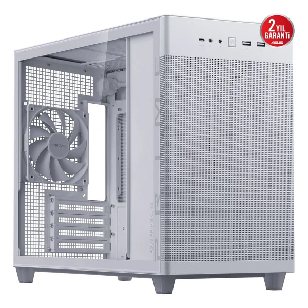 Asus Prime Ap201 Mesh Fanlı Micro Atx Bilgisayar Kasası - Görsel 8