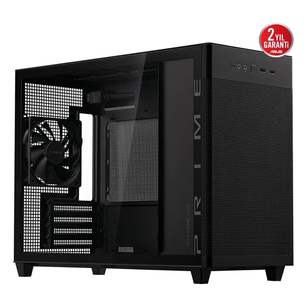 Asus Prime Ap201 Mesh Fanlı Siyah Micro Atx Bilgisayar Kasası - Görsel 2