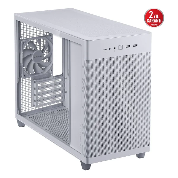 Asus Prime Ap201 Mesh Fanlı Micro Atx Bilgisayar Kasası - Görsel 3