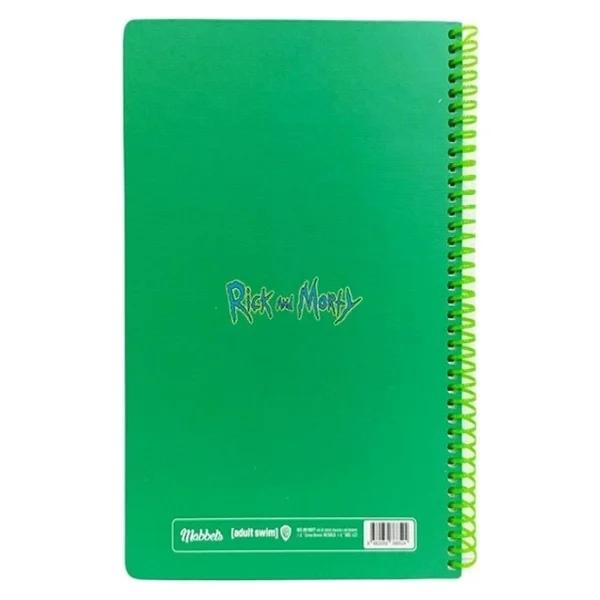 Mabbels Rick And Morty Yeşil Defter - Görsel 2