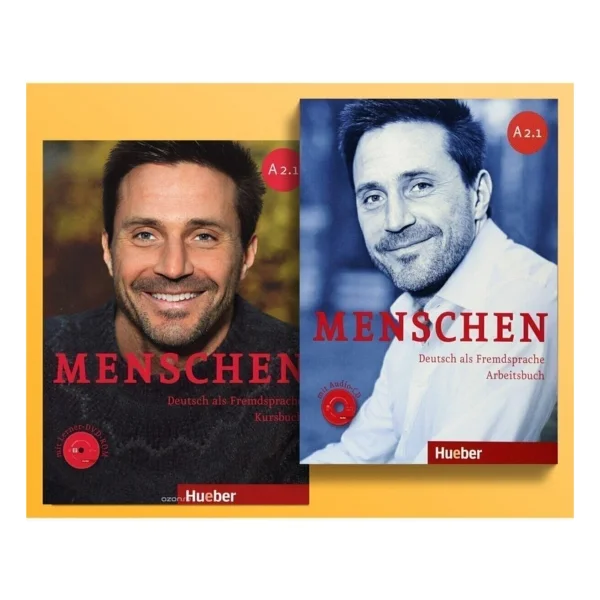 Hues Menschen A2.1 Kursbuch+Arbeitsbuch DVD-Rom - Görsel 2