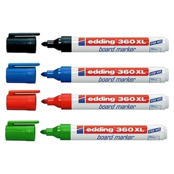 Edding 360 XL 4'lü Paket Tahta Kalemi - Görsel 2