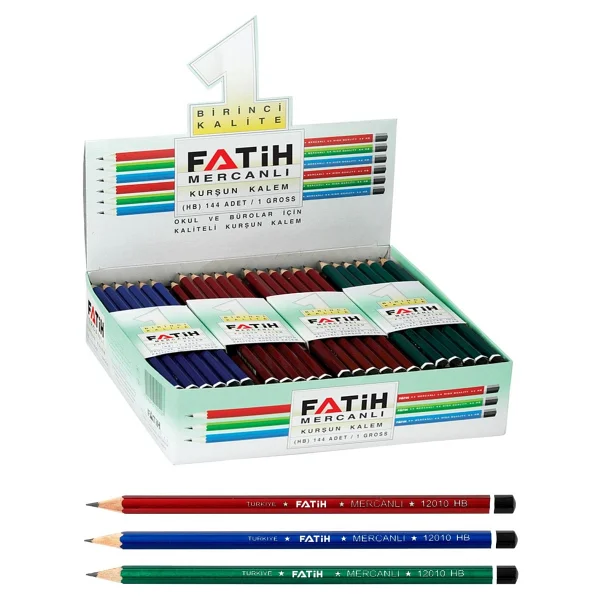 Fatih Mercanlı 12010 Hb 144'lü Kurşun Kalem - Görsel 4