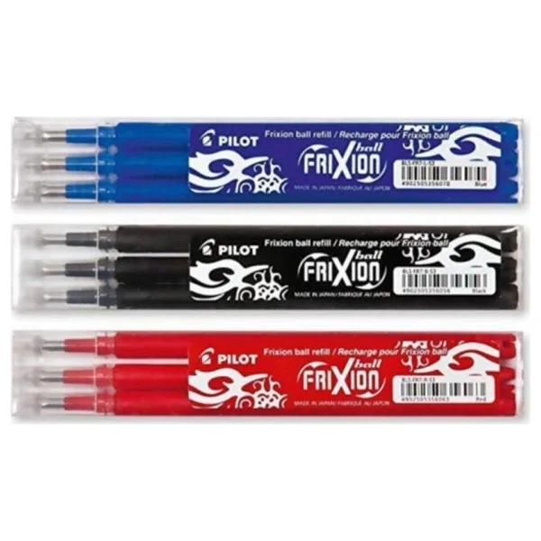 Pilot Frixion Ball Yedek 3'lü - Kırmızı - Görsel 4