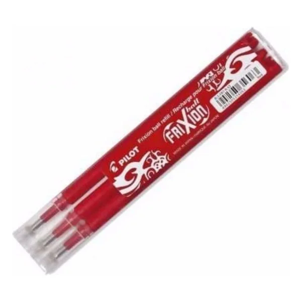 Pilot Frixion Ball Yedek 3'lü - Kırmızı - Görsel 2