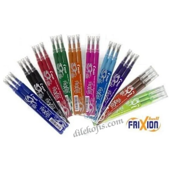 Pilot Frixion Ball Yedek 3'lü - Kırmızı - Görsel 3