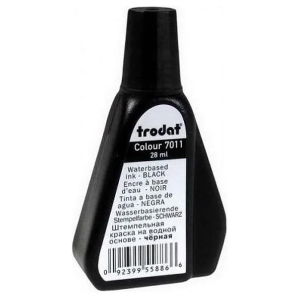 Trodat 7011 28 Cc Siyah Istampa Mürekkebi - Görsel 2