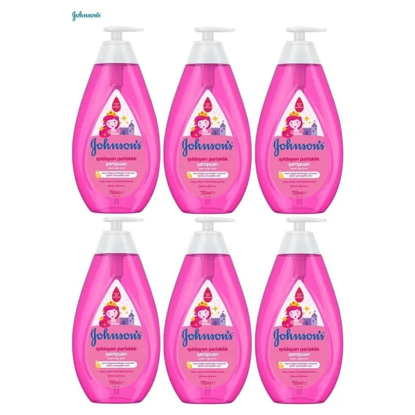 Johnson's Baby Işıldayan Parlaklık Bebek Şampuanı 750 Ml 6 Adet - Görsel 3