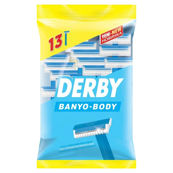 Derby Banyo Kullan At 13'lü Tıraş Bıçağı - Görsel 6