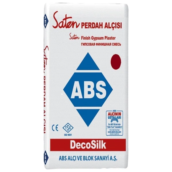 Abs Saten Alçı Perdah Alçısı Tadilat Tamir Alçısı 3 Kg - Görsel 2
