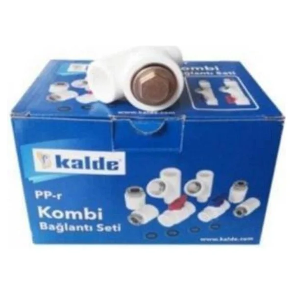 Kalde Kombi Bağlantı Seti (Dirsekli) - Görsel 2