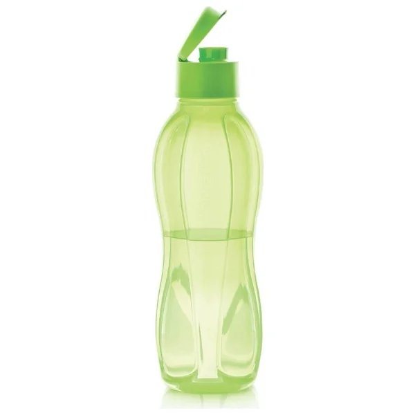 Tupperware Eco Şişe Yeşil Pratik Kapak 1 Lt Suluk - Görsel 2