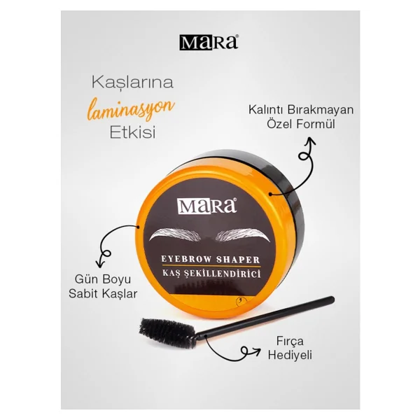 Mara Eyebrow Shaper Kaş Şekillendirici 50 Ml - Görsel 6