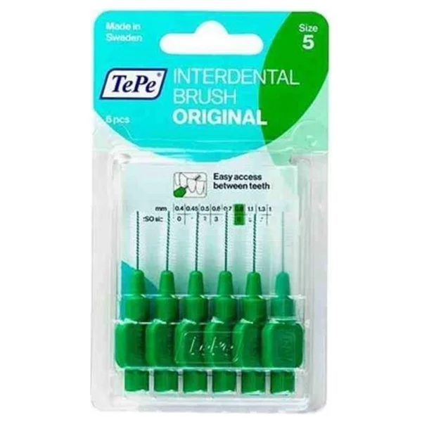 Tepe Original Yeşil 0.8 Mm 6'lı Arayüz Fırçası - Görsel 2