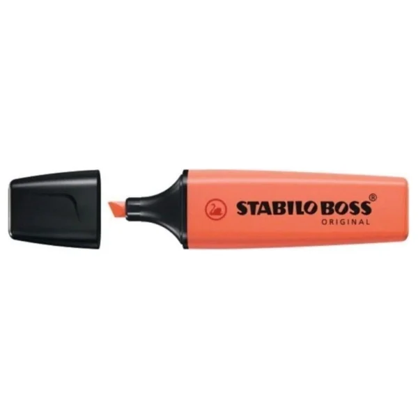 Stabilo Boss Original Pastel Kırmızı 70/140 Fosforlu Kalem - Görsel 2