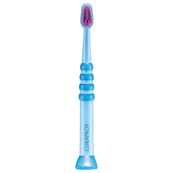 Curaprox Baby 4260 Diş Fırçası 0-4 Yaş Mavi-Pembe - Görsel 3