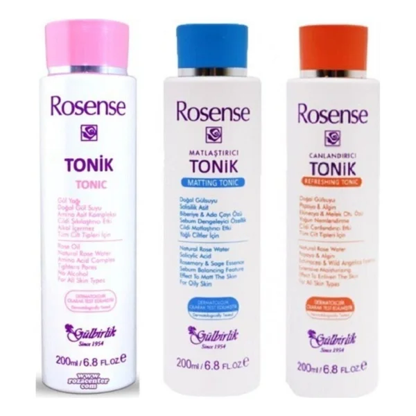 Rosense Canlandırıcı + Matlaştırıcı + Sıkılaştırıcı 3'lü Tonik Seti Arz170000emr4 - Görsel 2