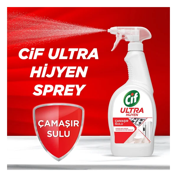 Cif Ultra Hijyen Sprey 750 Ml - Görsel 3