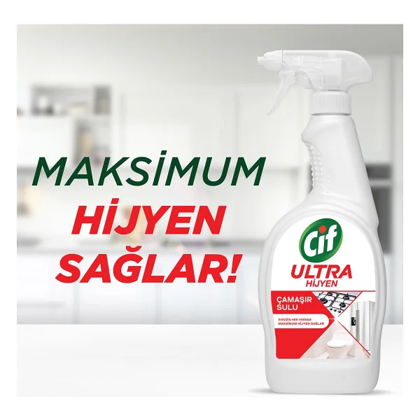 Cif Ultra Hijyen Sprey 750 Ml - Görsel 4