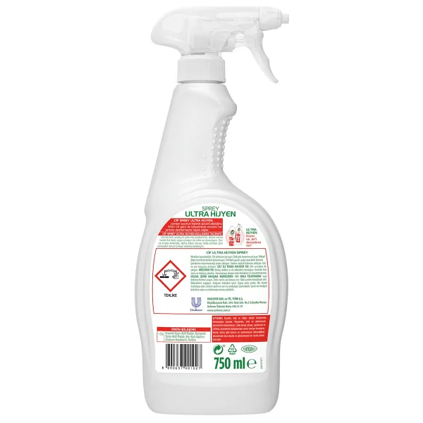 Cif Ultra Hijyen Sprey 750 Ml - Görsel 8