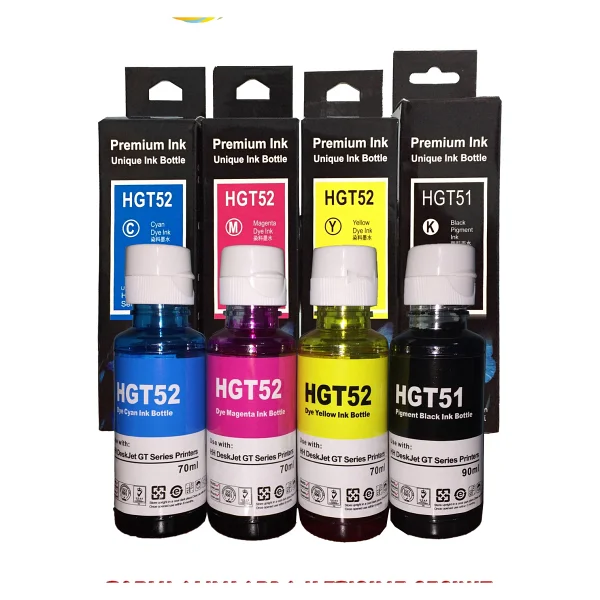 Hp GT51 / GT52 Set Muadil Mürekkep - Görsel 2
