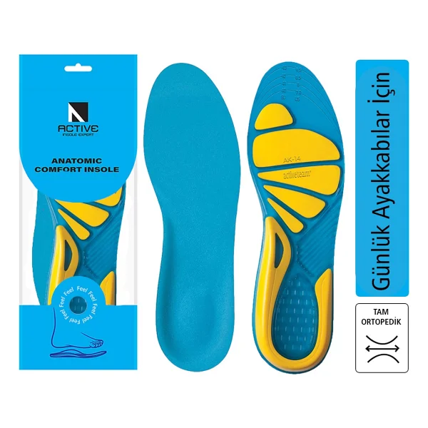 Gel Comfort Gc14 Günlük Ve Spor Ayakkabılar İçin Jel Ayakkabı Tabanlığı - Görsel 8