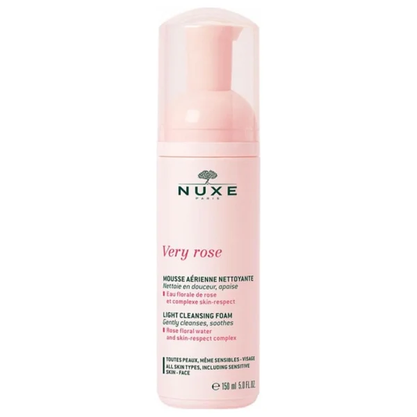 Nuxe Very Rose Air 150 Ml Yüz Temizleme Köpüğü - Görsel 2