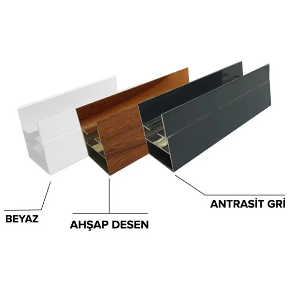Köroğlu Sineklik Ve Yapı Market Plise Pileli Sürgülü Kapı Sinekliği ( Demir Kapı,Pimapen Kapı)Kapı Için Sineklik Mk0001 - - Görsel 2
