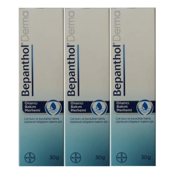 Bepanthol Derma Onarıcı Bakım Merhemi 30 Gr 3 Adet - Görsel 2