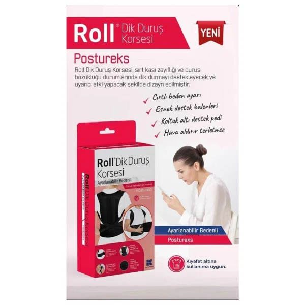 Roll Doğru Duruş Korsesi Bedensiz - Görsel 3