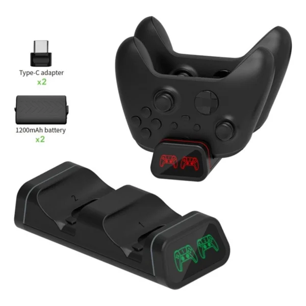 Dobe Xbox Series S/X Şarj Standı Xbox Serisi S X Çift Chargıng Dock - Görsel 3