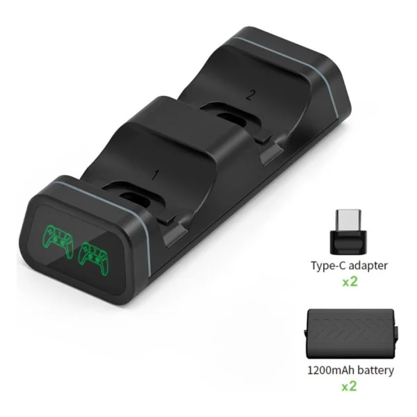 Dobe Xbox Series S/X Şarj Standı Xbox Serisi S X Çift Chargıng Dock - Görsel 4