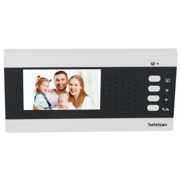 Netelsan Alvara 4.3'' Renkli Şube Görüntülü Diafon M.U.Avr.00001 - Görsel 2