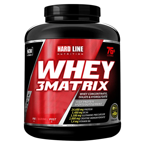 Hardline Whey 3 Matrix 2300 Gr + Nox 2 + Tribulus + Zma Kombinasyonu - Görsel 5