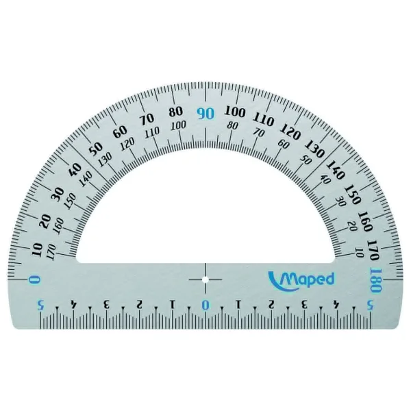 Maped Alüminyum 180 Derece 12 Cm Açı Ölçer 129200 - Görsel 2