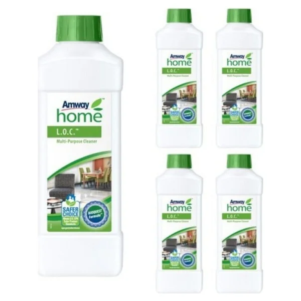 Amway Loc Çok Amaçlı Temizleyici 5x1 Litre Doğal Bileşenlerle Güçlü Temizlik - Görsel 4