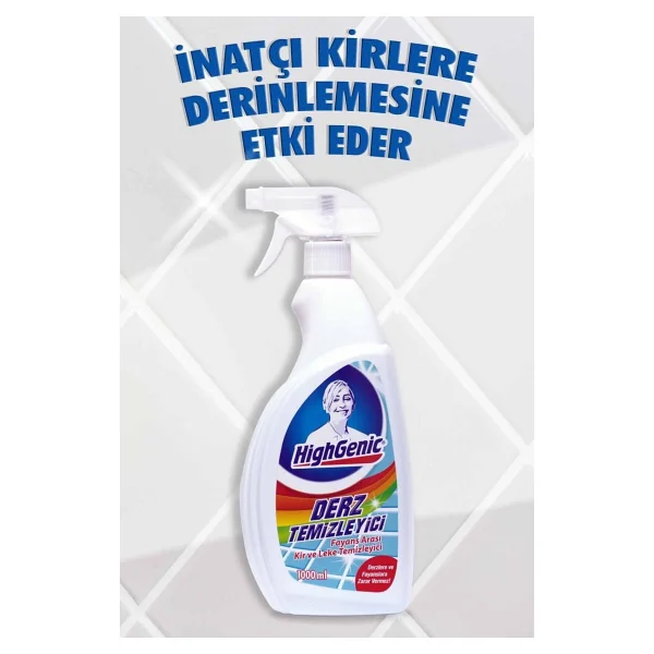 Highgenic 1000 Ml Banyo Ve Derz Temizleyici Sprey - Görsel 3